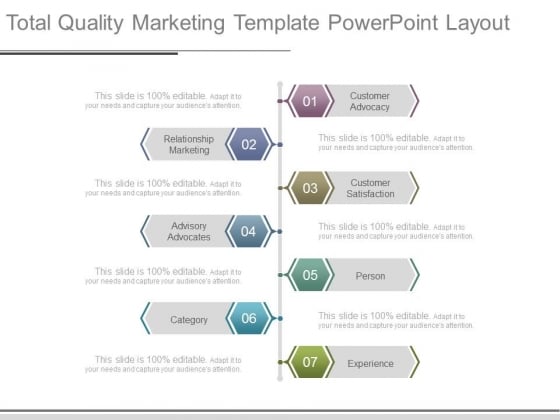 Total Quality Marketing Template Powerpoint Layout Total Quality Marketing Template Powerpoint Layout