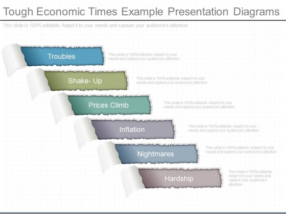 Tough Economic Times Example Presentation Diagrams Tough Economic Times Example Presentation Diagrams