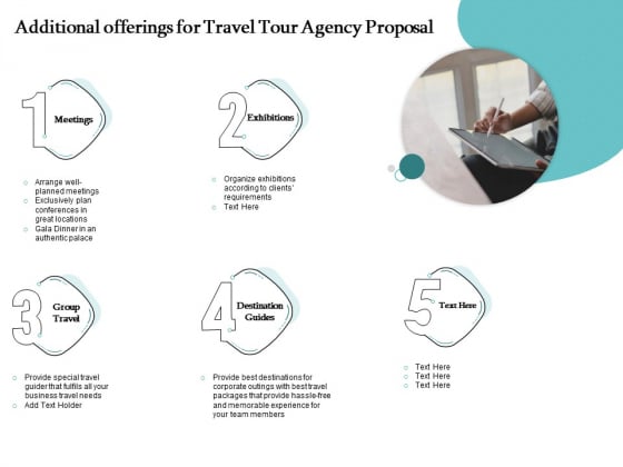 Tourism And Leisure Firm Additional Offerings For Travel Tour Agency Proposal Ppt Summary Graphics Example PDF Tourism And Leisure Firm Additional Offerings For Travel Tour Agency Proposal Ppt Summary Graphics Example PDF
