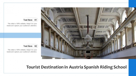 Tourist Destination In Austria Spanish Riding School Ppt PowerPoint Presentation File Grid PDF