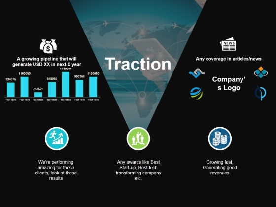 traction ppt powerpoint presentation ideas topics powerpoint templates