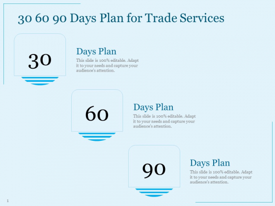 Trade Facilitation Services 30 60 90 Days Plan For Trade Services Ppt Inspiration Elements PDF Trade Facilitation Services 30 60 90 Days Plan For Trade Services Ppt Inspiration Elements PDF