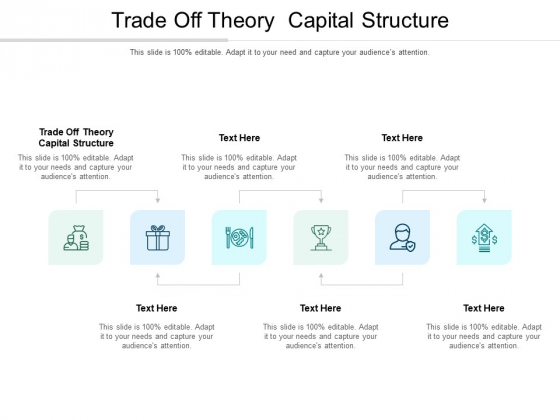 Trade Off Theory Capital Structure Ppt PowerPoint Presentation Diagrams Cpb