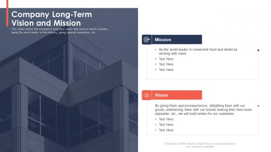 Trading Current Franchise Business Company Long Term Vision And Mission Themes PDF Trading Current Franchise Business Company Long Term Vision And Mission Themes PDF