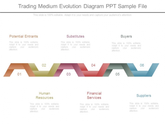 Trading Medium Evolution Diagram Ppt Sample File