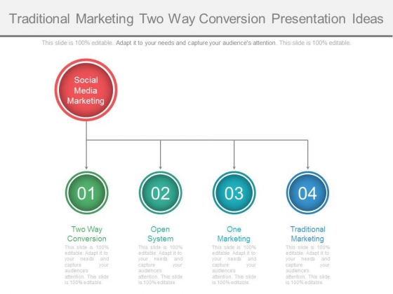 Traditional Marketing Two Way Conversion Presentation Ideas Ppt Slides Traditional Marketing Two Way Conversion Presentation Ideas Ppt Slides