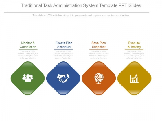Traditional Task Administration System Template Ppt Slides