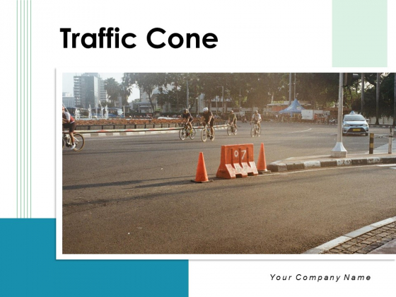 Traffic Cone Construction Cones Cone Placed Ppt PowerPoint Presentation Complete Deck