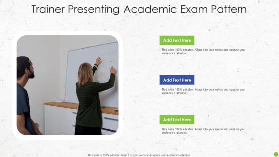 Trainer Presenting Academic Exam Pattern Clipart PDF Trainer Presenting Academic Exam Pattern Clipart PDF