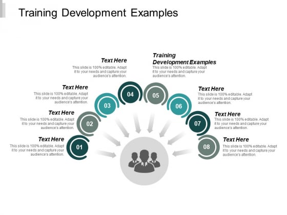 Training Development Examples Ppt PowerPoint Presentation Model Influencers Cpb Training Development Examples Ppt PowerPoint Presentation Model Influencers Cpb