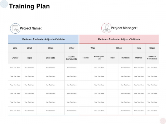 Training Plan Evaluate Ppt PowerPoint Presentation Ideas Templates Training Plan Evaluate Ppt PowerPoint Presentation Ideas Templates