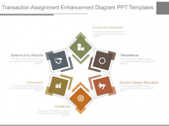 Transaction Assignment Enhancement Diagram Ppt Templates Transaction Assignment Enhancement Diagram Ppt Templates