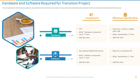 Transformation Plan Hardware And Software Required For Transition Project Ppt Layouts PDF Transformation Plan Hardware And Software Required For Transition Project Ppt Layouts PDF