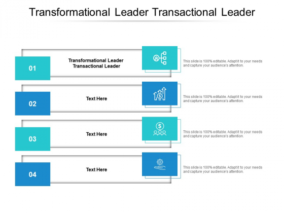 Transformational Leader Transactional Leader Ppt PowerPoint Presentation Outline Clipart Cpb Transformational Leader Transactional Leader Ppt PowerPoint Presentation Outline Clipart Cpb