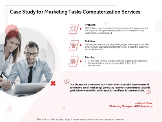 Transforming Marketing Services Through Automation Proposal Case Study For Marketing Tasks Computerization Services Guidelines PDF Transforming Marketing Services Through Automation Proposal Case Study For Marketing Tasks Computerization Services Guidelines PDF