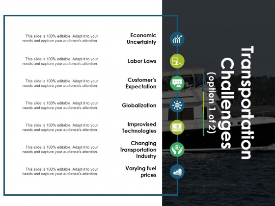 Transportation Challenges Template 1 Ppt PowerPoint Presentation Visual Aids Gallery Transportation Challenges Template 1 Ppt PowerPoint Presentation Visual Aids Gallery
