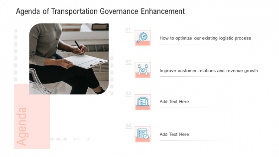 Transportation Governance Enhancement Agenda Of Transportation Governance Enhancement Rules PDF Slide 1