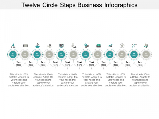 Twelve Circle Steps Business Infographics Ppt PowerPoint Presentation Gallery Information Twelve Circle Steps Business Infographics Ppt PowerPoint Presentation Gallery Information