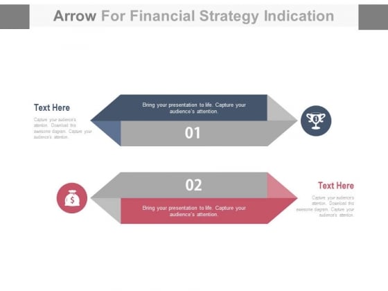 Two_Arrows_Tags_For_Financial_Success_Strategy_Powerpoint_Slides_1