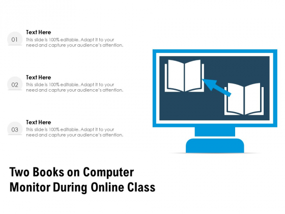Two Books On Computer Monitor During Online Class Ppt PowerPoint Presentation File Outfit PDF Two Books On Computer Monitor During Online Class Ppt PowerPoint Presentation File Outfit PDF