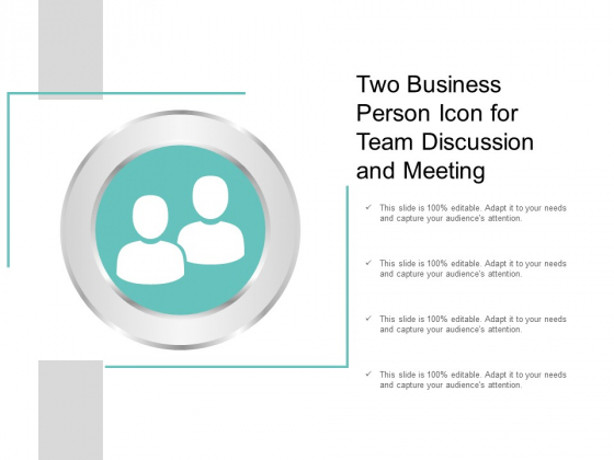 Two Business Person Icon For Team Discussion And Meeting Ppt Powerpoint Presentation Layouts Clipart Two Business Person Icon For Team Discussion And Meeting Ppt Powerpoint Presentation Layouts Clipart