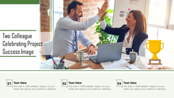 Two Colleague Celebrating Project Success Image Ppt PowerPoint Presentation Gallery Design Ideas PDF Two Colleague Celebrating Project Success Image Ppt PowerPoint Presentation Gallery Design Ideas PDF