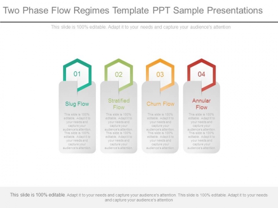 Two Phase Flow Regimes Template Ppt Sample Presentations