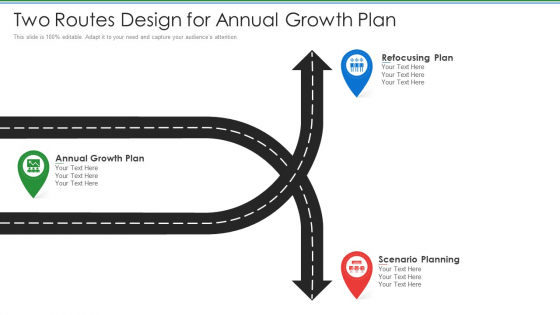 Two Routes Design For Annual Growth Plan Download PDF
