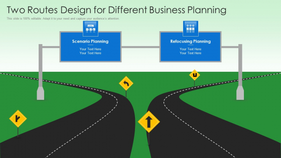 Two Routes Design For Different Business Planning Rules PDF Two Routes Design For Different Business Planning Rules PDF