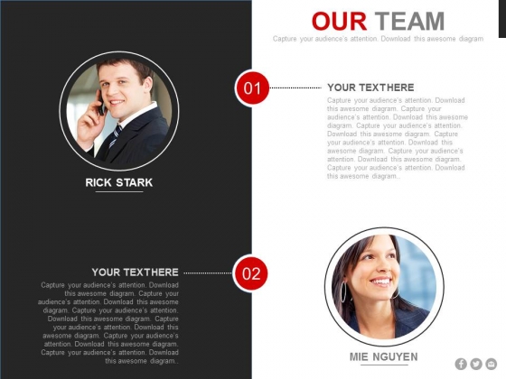 Two Steps For Team Building Process Powerpoint Slides Two Steps For Team Building Process Powerpoint Slides