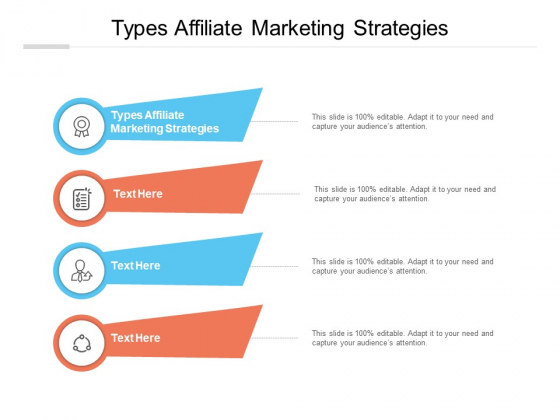 Types Affiliate Marketing Strategies Ppt PowerPoint Presentation Portfolio Background Designs Cpb Types Affiliate Marketing Strategies Ppt PowerPoint Presentation Portfolio Background Designs Cpb