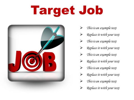 Target Job Business PowerPoint Presentation Slides S