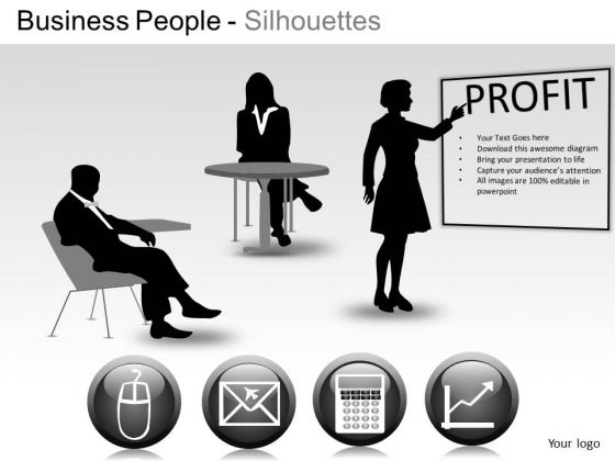 Team Business People Silhouettes PowerPoint Slides And Ppt Diagram Templates Team Business People Silhouettes PowerPoint Slides And Ppt Diagram Templates