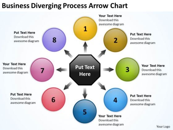 Templates Diverging Process Arrow Chart Cycle PowerPoint Templates Diverging Process Arrow Chart Cycle PowerPoint