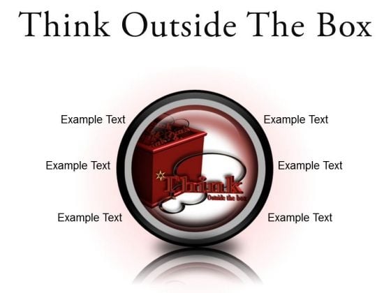 Think Outside The Box Business PowerPoint Presentation Slides Cc Think Outside The Box Business PowerPoint Presentation Slides Cc