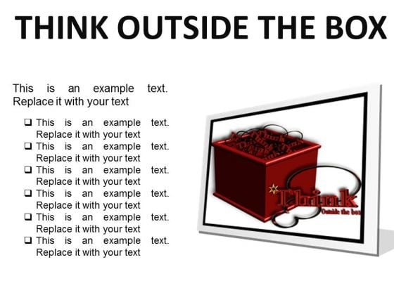 Think Outside The Box Business PowerPoint Presentation Slides F Think Outside The Box Business PowerPoint Presentation Slides F