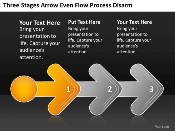 Three Stages Arrow Even Flow Process Digarm Cheap Business Plan PowerPoint Templates Three Stages Arrow Even Flow Process Digarm Cheap Business Plan PowerPoint Templates