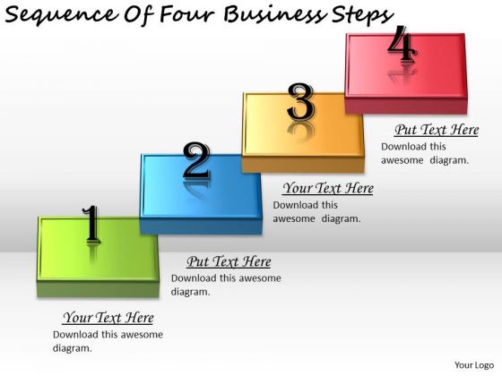 Timeline PowerPoint Template Sequence Of Four Business Steps Timeline PowerPoint Template Sequence Of Four Business Steps