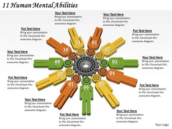 Timeline Ppt Template 11 Human Mental Abilities Timeline Ppt Template 11 Human Mental Abilities