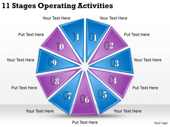 Timeline Ppt Template 11 Stages Operating Activities Timeline Ppt Template 11 Stages Operating Activities