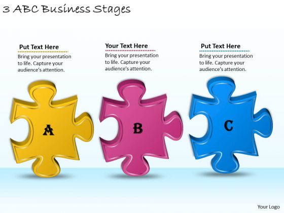 Timeline Ppt Template 3 Abc Business Stages