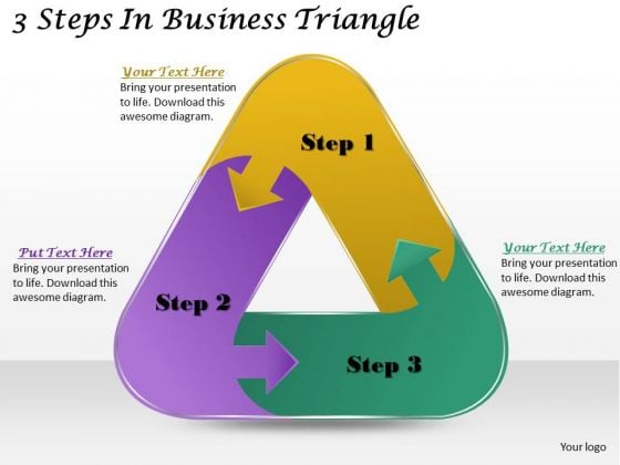 Timeline Ppt Template 3 Steps In Business Triangle Timeline Ppt Template 3 Steps In Business Triangle