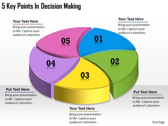 Timeline Ppt Template 5 Key Points In Decision Making Timeline Ppt Template 5 Key Points In Decision Making