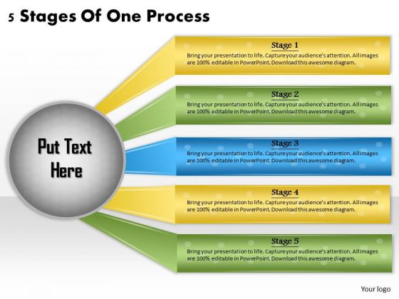 Timeline Ppt Template 5 Stages Of One Process Timeline Ppt Template 5 Stages Of One Process