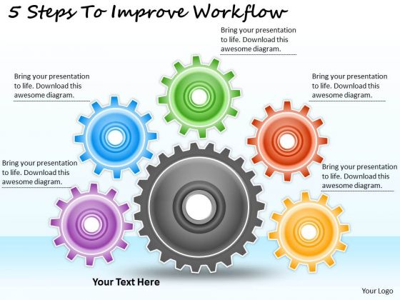 Timeline Ppt Template 5 Steps To Improve Workflow Timeline Ppt Template 5 Steps To Improve Workflow