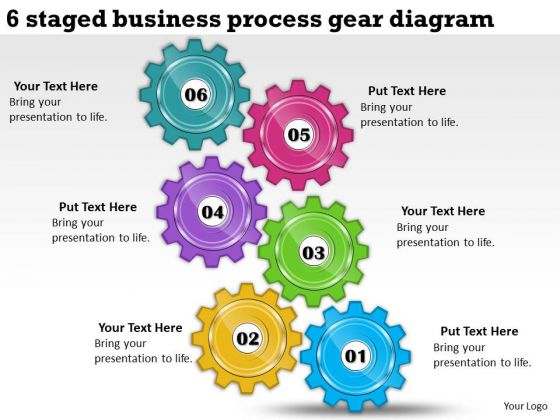 Timeline Ppt Template 6 Staged Business Process Gear Diagram Timeline Ppt Template 6 Staged Business Process Gear Diagram
