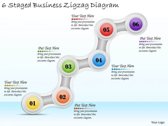 Timeline Ppt Template 6 Staged Business Zigzag Diagram Timeline Ppt Template 6 Staged Business Zigzag Diagram