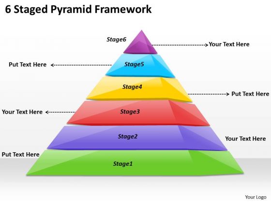 Timeline Ppt Template 6 Staged Pyramid Framework Timeline Ppt Template 6 Staged Pyramid Framework