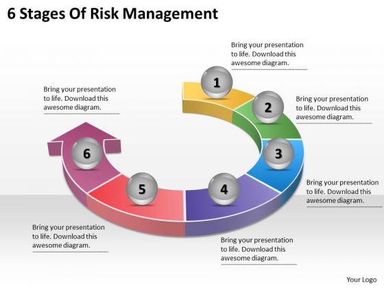 Timeline Ppt Template 6 Stages Of Risk Management Timeline Ppt Template 6 Stages Of Risk Management