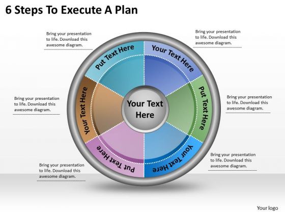 Timeline Ppt Template 6 Steps To Execute A Plan Timeline Ppt Template 6 Steps To Execute A Plan